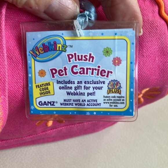 Webkinz Poofy Poodle & plush pet carrier New Unused Code - Picture 7 of 9